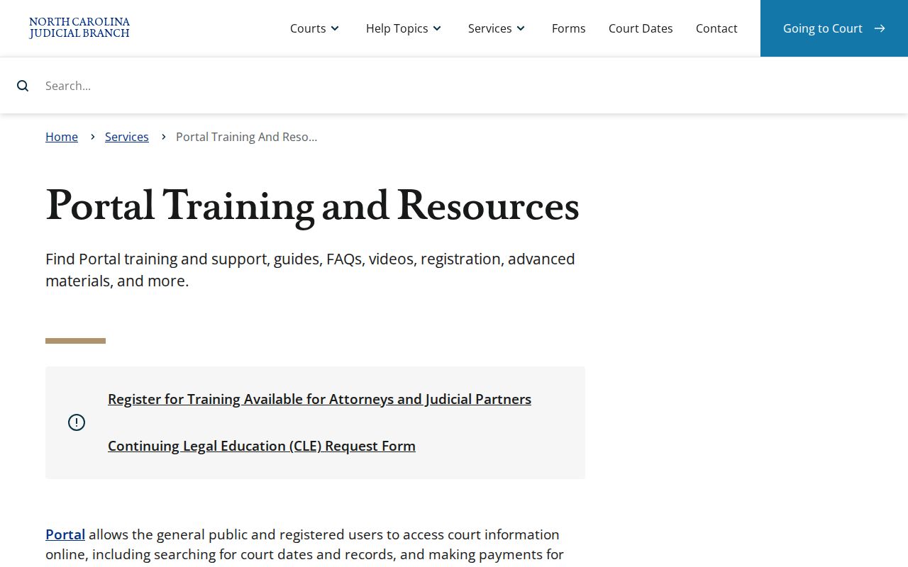 Richmond County court case Smart Search training